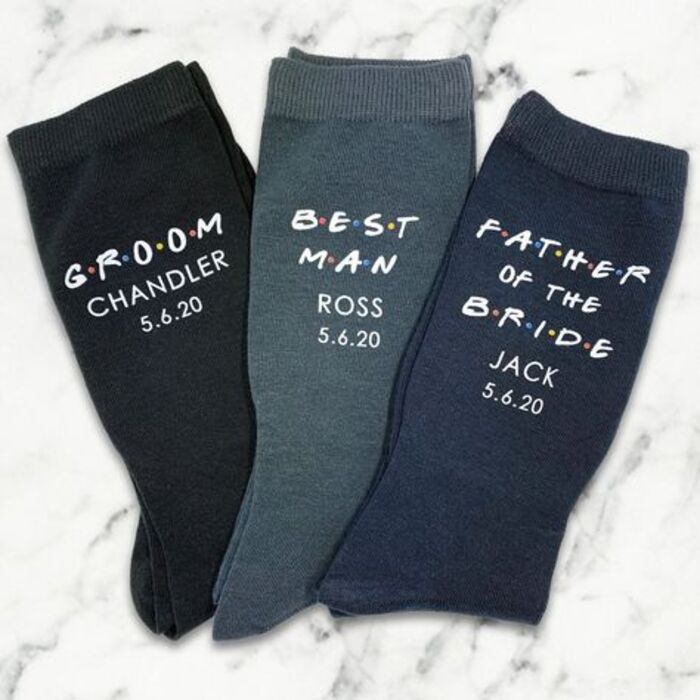 Custom Sock Personalized Gift For Husband