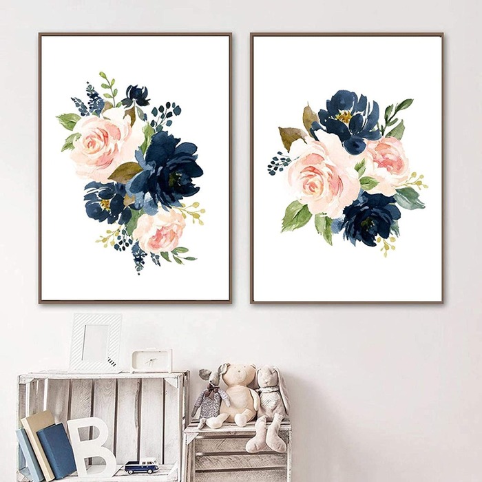 mother's day gifts for sister Floral Watercolor Prints