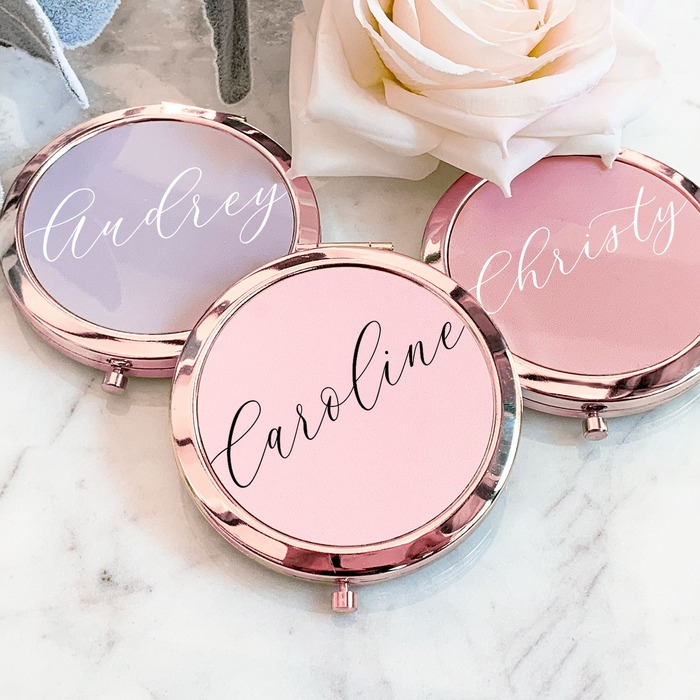 Personalized Mirrors Is Lovely Wedding Gifts For Bride From Friends