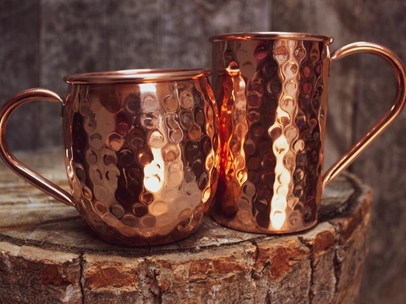 Copper Coffee Mug for the 7 year anniversary gift