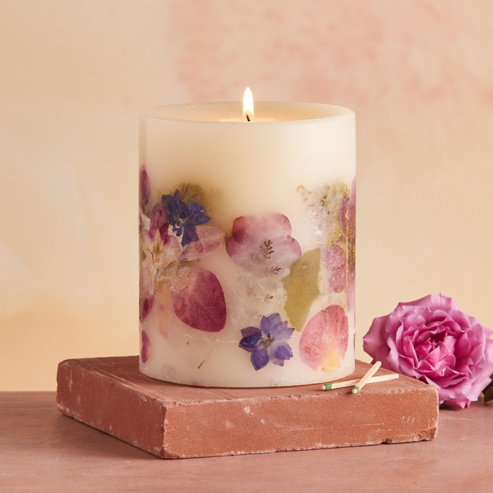 Mother'S Day Diy Gifts Dried Flower Candle