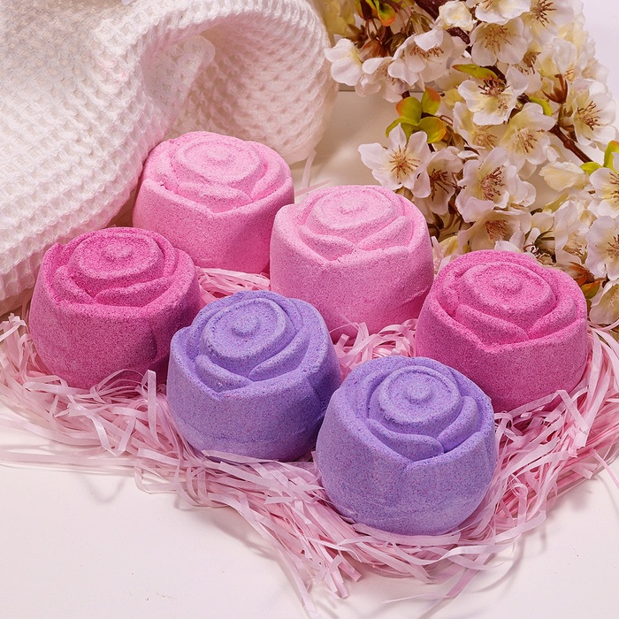 Mother's day DIY gifts Floral Bath Bombs