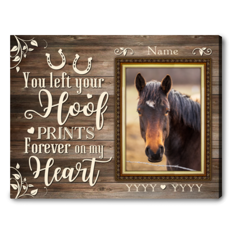 In Loving Memory Gifts Sympathy Gifts For Loss Of Horse Horse Wall ...