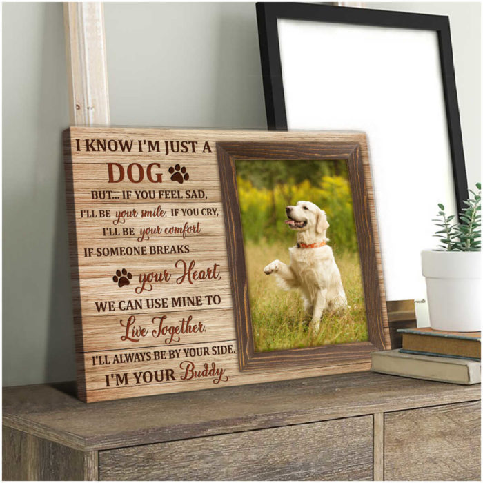 Customized pet canvas - funny personalized gift for mom