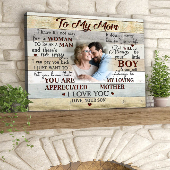 Canvas Gift For Mom - Personalized Gifts For Mother In Law