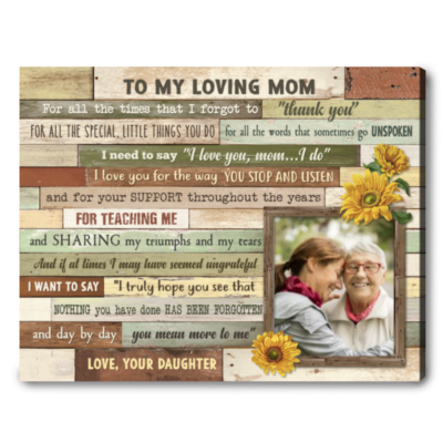 to my mom mother's day gift personalized canvas for mom 01