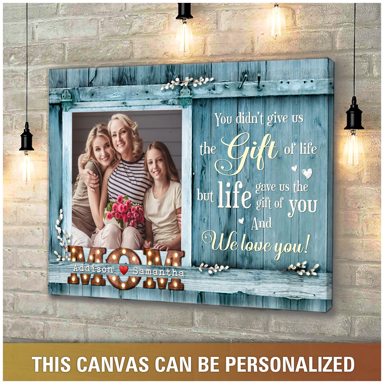 Meaningful Mother's Day Personalized Gift Mom Who Has Everything Canvas -  Oh Canvas