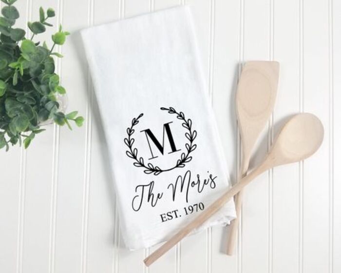 Custom Kitchen Towels For Unique Gifts For Her