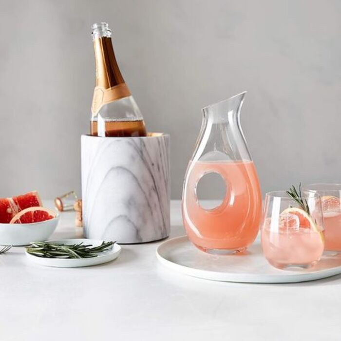 Marble wine coolers as practical Mother's Day gifts for cooks