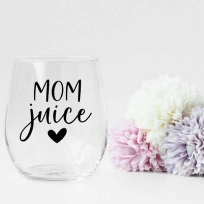 long distance mother’s day gifts -Wine Glass
