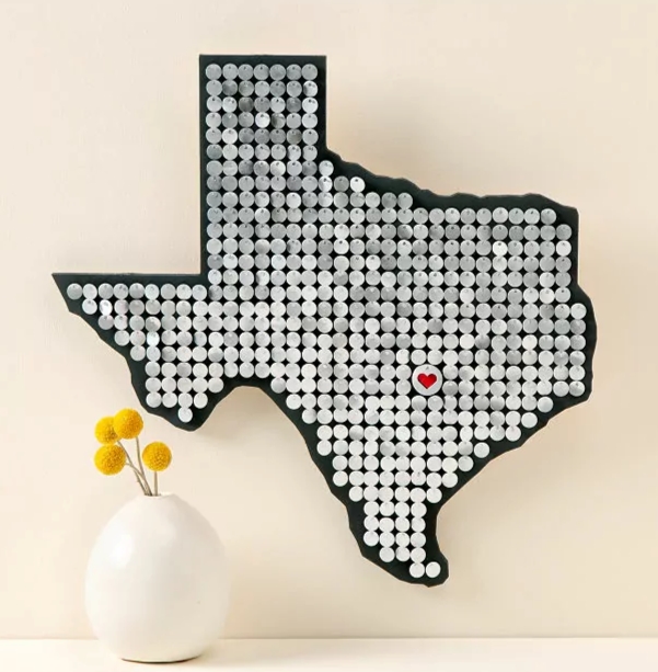 long distance mother's day ideas Personalized State Mosaic 