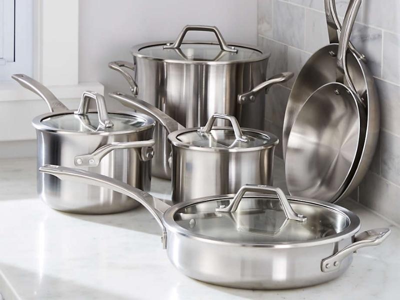 Stainless Steel Cookware Set For The 11Th Anniversary Gift For Wife