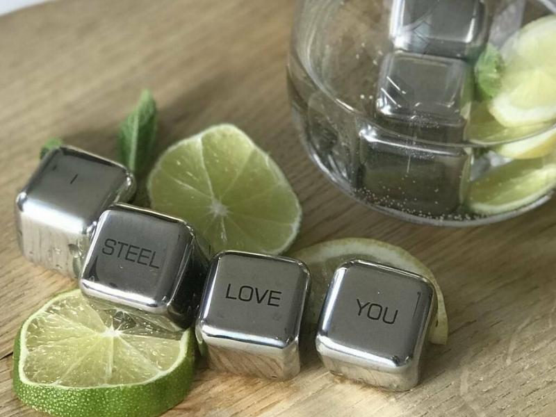 Stainless Steel Ice Cube For The 11-Year Anniversary Gifts