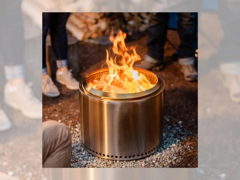 Solo Stove Stainless Steel Bonfire Pit for the 11th anniversary gift