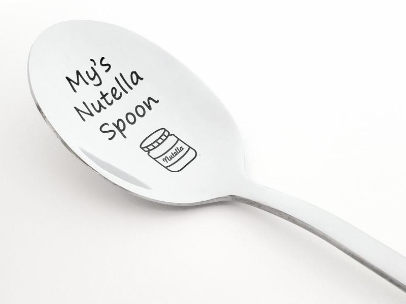 Personalized Engraved Spoon for the 11th anniversary gift for him