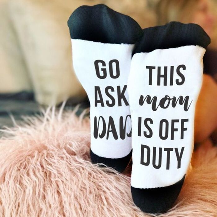 Funny socks for mom