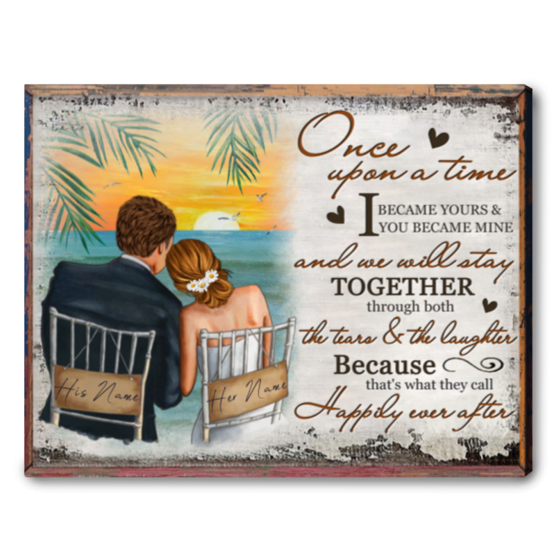 personalized wedding gift for couple creative gift for husband 02