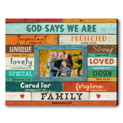 gift for christian couple farmhouse wall decor family picture wall art 01