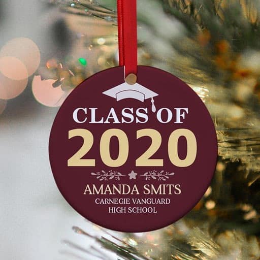 University Graduation Gifts For Her - Year Graduation Ornament