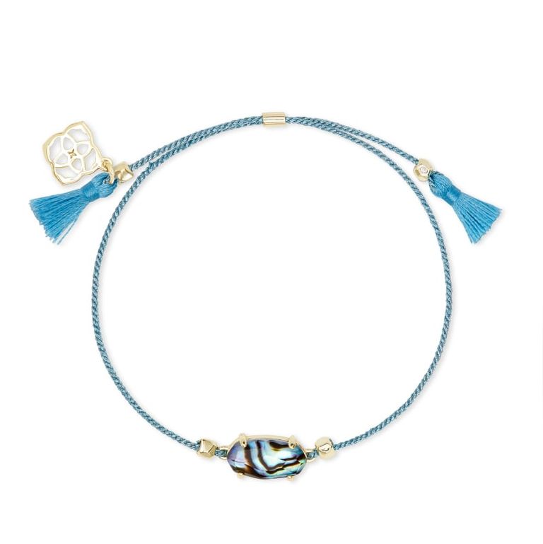 University Graduation Gifts For Her -Everlyne Blue Cord Friendship Bracelet