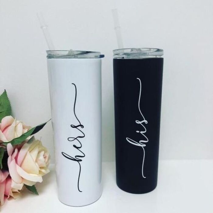 Tumblers for the best wedding gifts for young couples