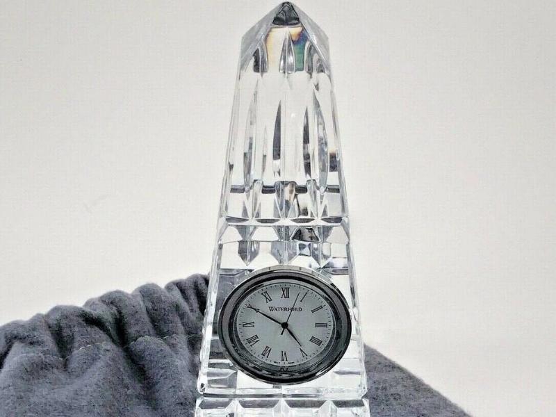 Gorgeous Crystal Clock for the 15 year anniversary gift traditional and modern