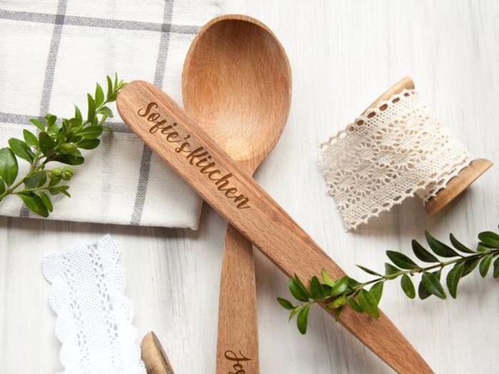 Custom spoons for charming stepped-up mom gifts