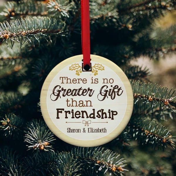 unique gifts for female coworkers - Personalized Friendship Ornament