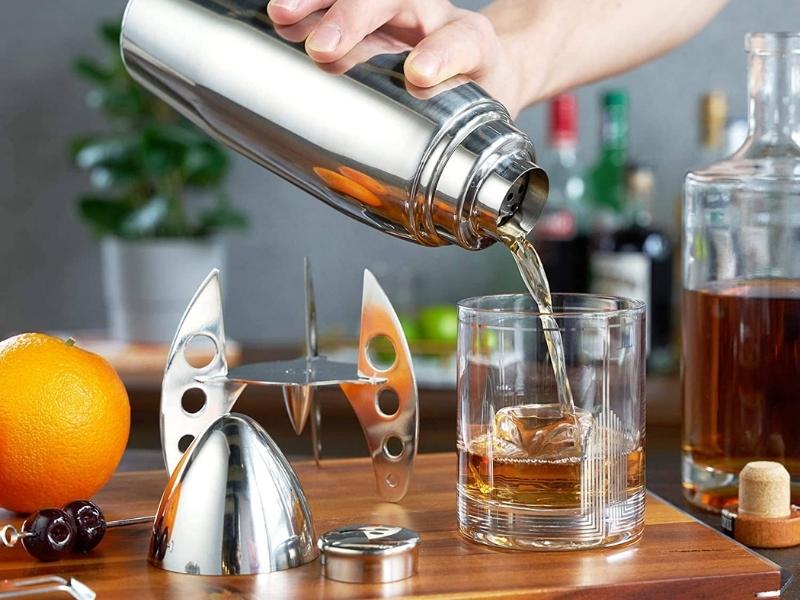 Rocket Cocktail Shaker For 16 Year Wedding Anniversary Gift Ideas