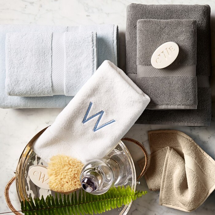 Soap and Towels Set - last minute wedding gift ideas.