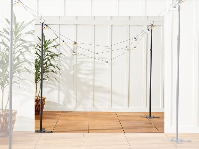 String Light Posts for 17 year anniversary gift ideas