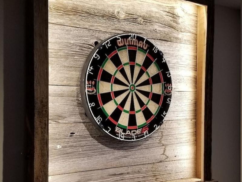 Sleek Dart Board For The 17Th Anniversary Gift For Husband