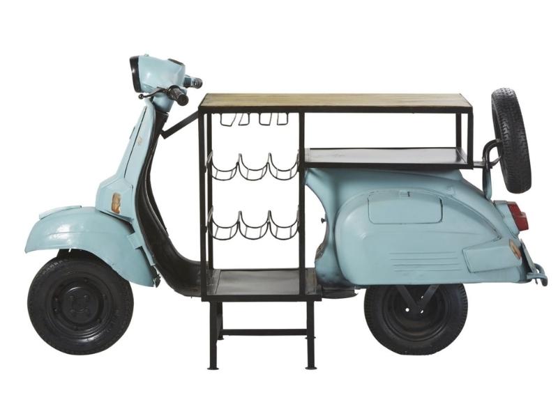 Vespa Cocktail Bar For The 17Th Wedding Anniversary Gift