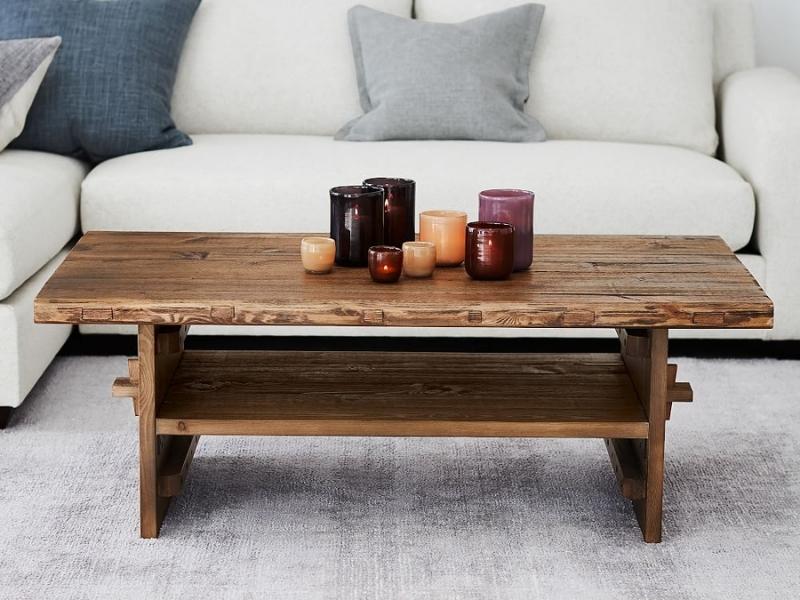 Reclaimed Wood Coffee Table for 17 year anniversary gift ideas