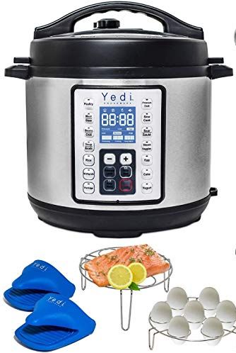 tech gifts for her - 9-in-1 Total Package Instant Programmable Pressure Cooker