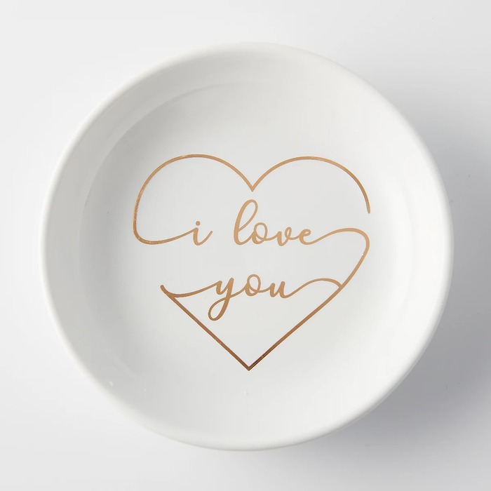 long distance mother’s day gifts Love You Trinket Dish