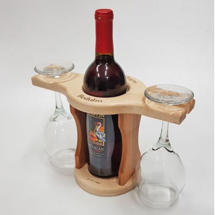 Wine caddy for the best wedding gifts for older couples