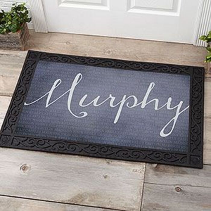 Lovely Doormat For Elderly Couples' Wedding Gift