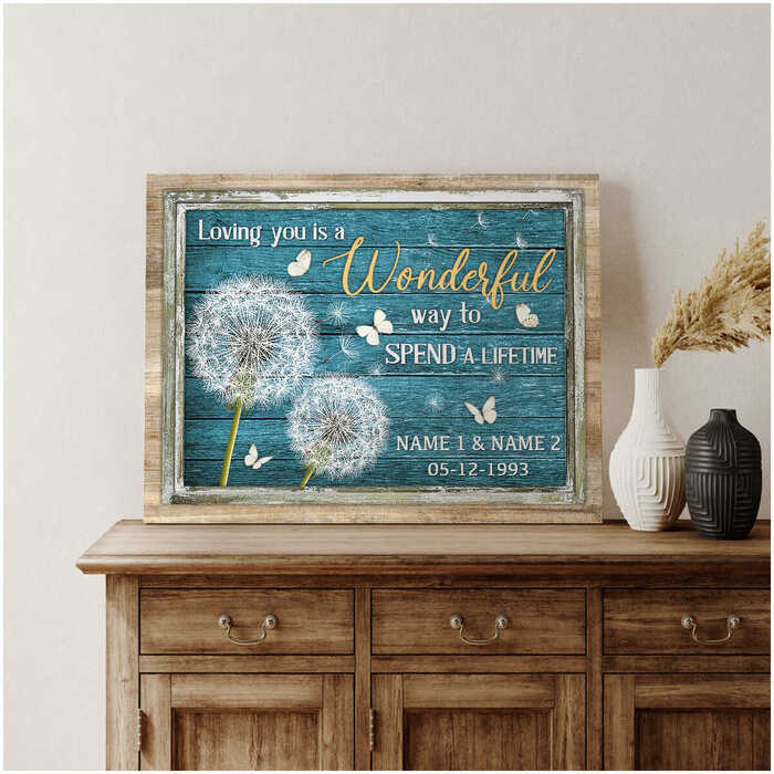 Adorable canvas for second marriages