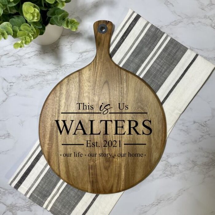 Personalized Cutting Board, Perfect Gifts for Couples or Parents