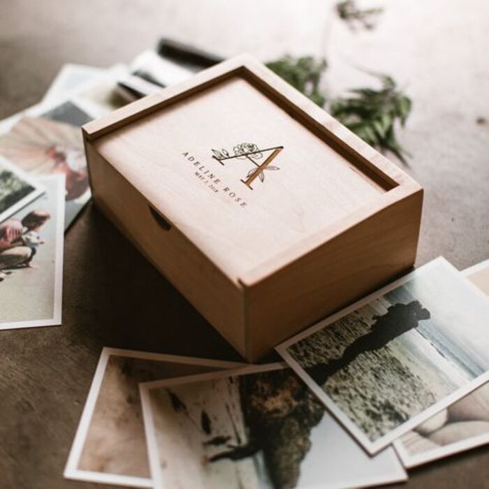 Memory box as a unique wedding gift 