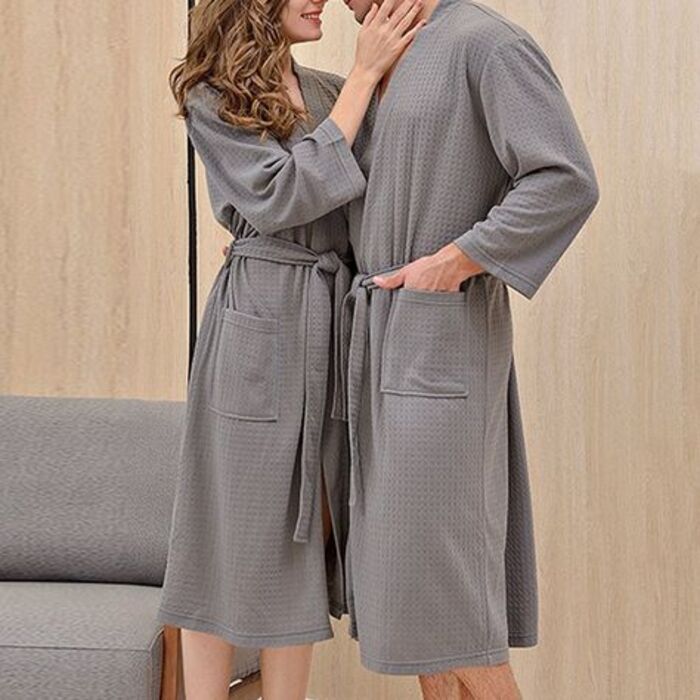 Cotton Bathrobes For Newlyweds