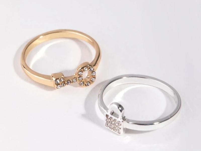 Friendship Rings for day of wedding bridesmaid gifts