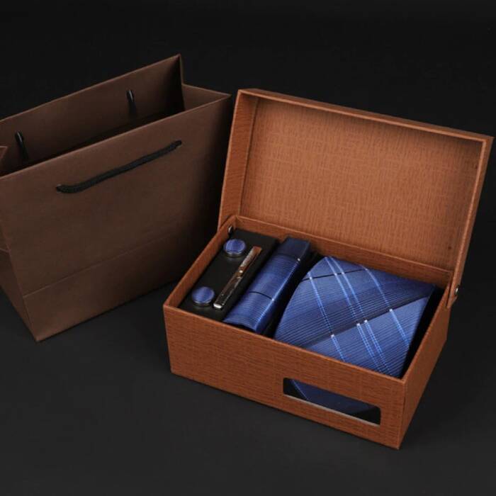 Tie Gift Box - step son wedding gift. 