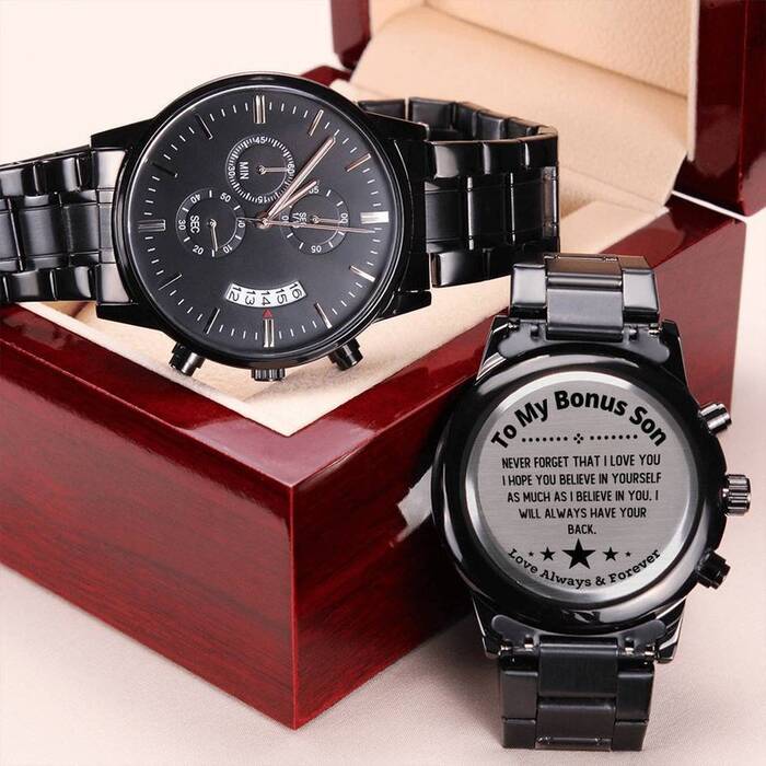 Meaningful Timepiece - step son wedding gifts. 