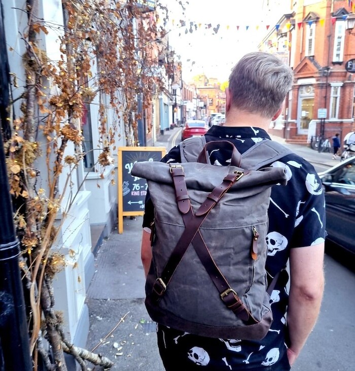 Adventurer Backpack - gift for step son at wedding