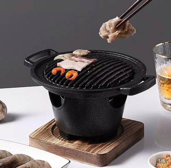 Mini Portable Barbecue Grill - gift for step son at wedding.