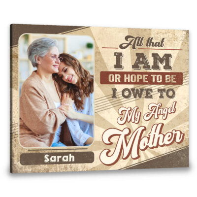 retro personalized gift for mom all that I am 02