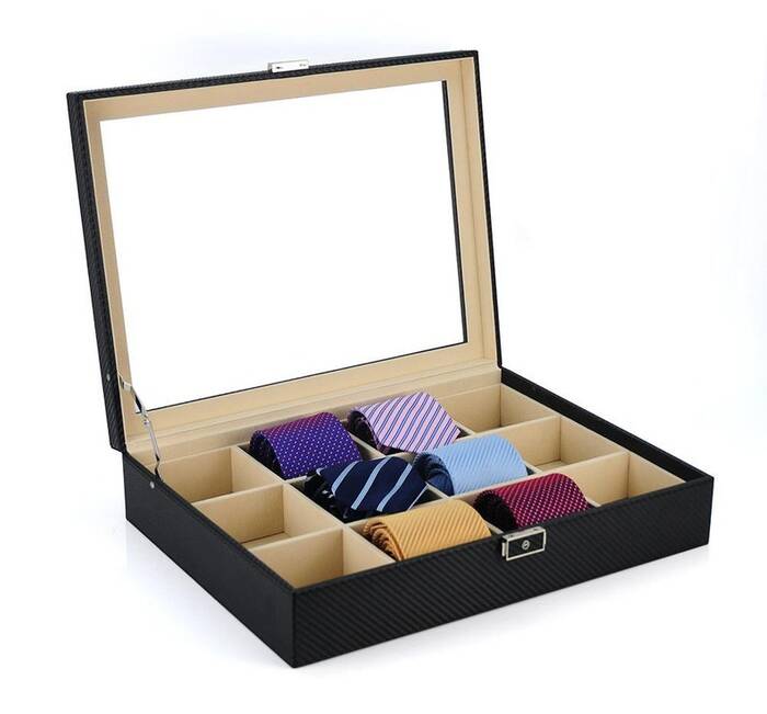 Tie Collection Box - Gift To Son On Wedding Day