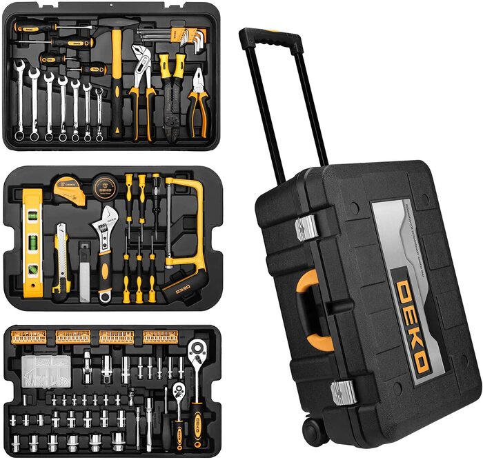 Trolley Case Tool Set - Father Gift To Son On Wedding Day
